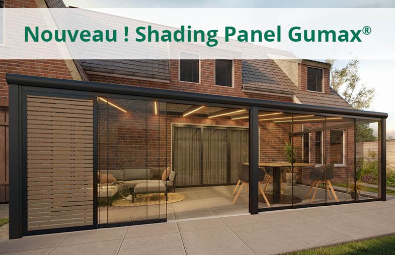 vérandas avec Shading Panels